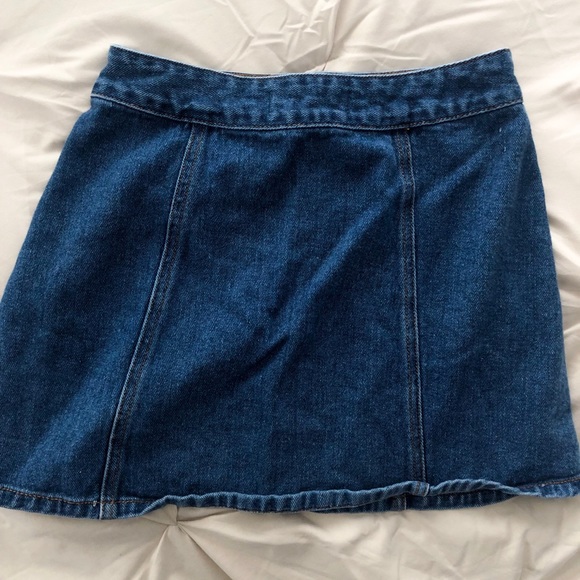 PacSun Button Denim Skirt - Picture 2 of 3